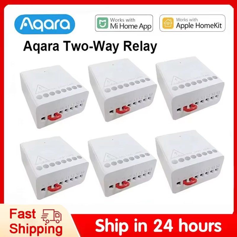 Smart Home Xiaomi App - Aqara 2 Saluran Pengontrol Relai Nirkabel