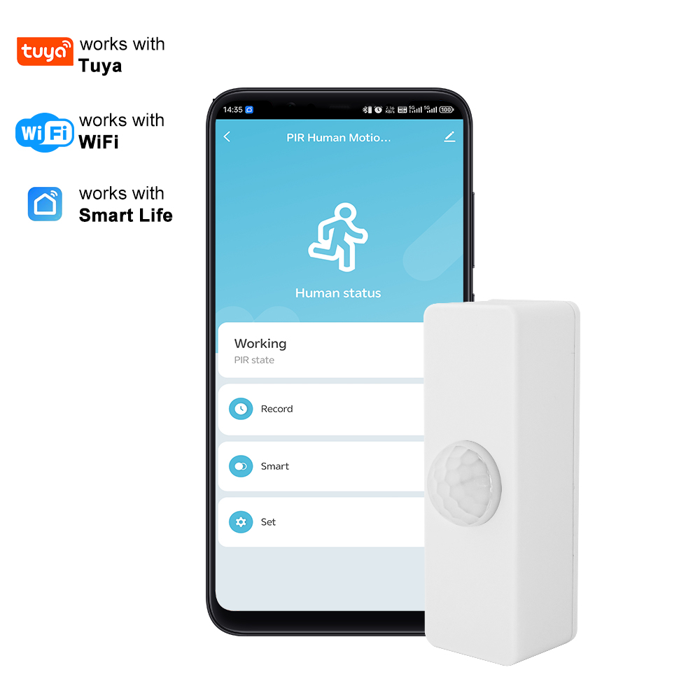 Pir Motion Sensor - Tuya Smart PIR Sensor Gerak Rumah