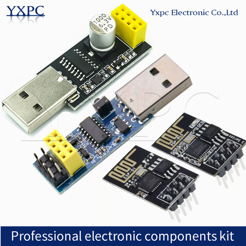 Smart Home Esp8266 - ESP01 Adaptor Pemrogram UART GPIO0 ESP-01