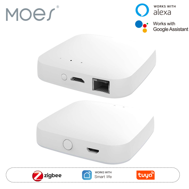 Smart Home Hub Ikea - MOES Tuya ZigBee3.0 Smart Hub, Jembatan