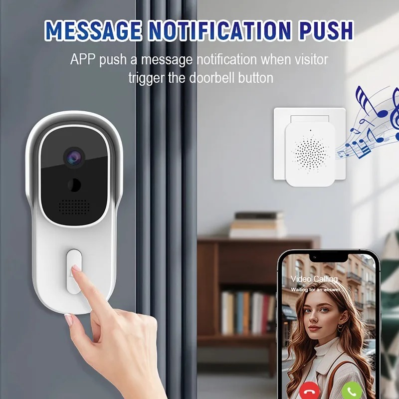 Video Doorbell - Tuya Bel Pintu Video Pintar Interkom