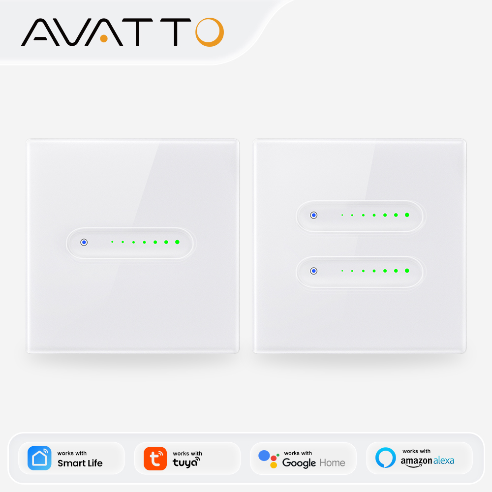 Smart Home Lighting - AVATTO WiFi 1/2 Gang Smart Dimmer