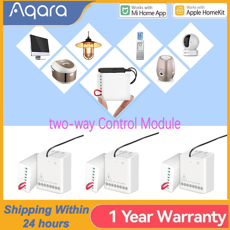 Smart Home Xiaomi App - Aqara Modul Kontrol Dua Arah Pengendali