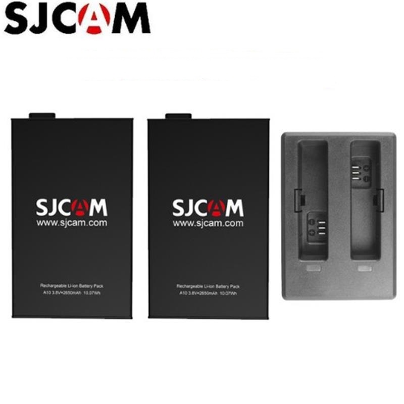 Smart Home Battery Camera - SJCAM A10 pengisi daya baterai isi