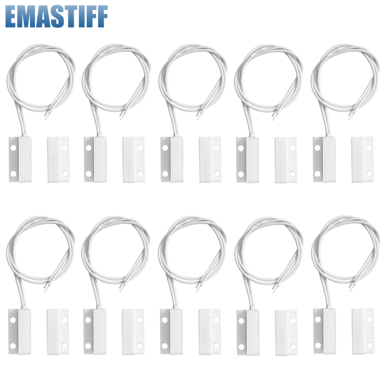 Smart Home Security System - 1/2/3/4/5/10/20PCS MC-38 Sensor Pintu Jendela Berkabel