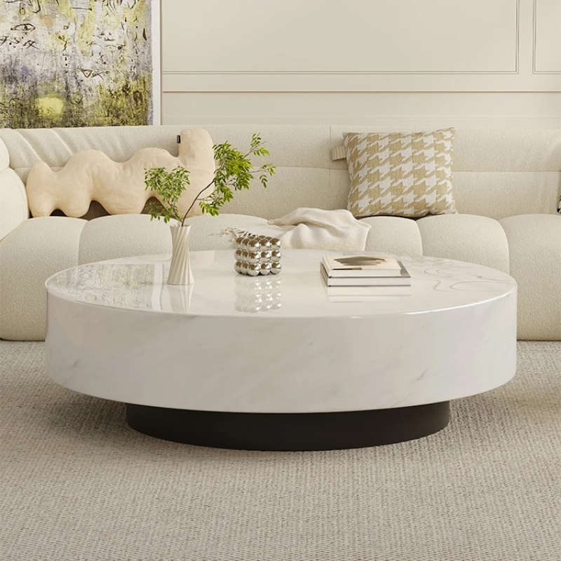 Smart Home Nest - Set Meja Bundar Minimalis Italia dari