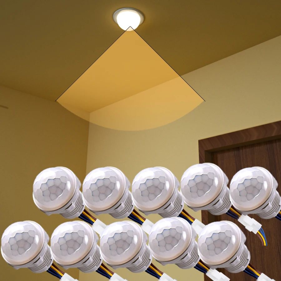 Pir Motion Sensor - AC 110V 220V Sensor Rumah Pintar