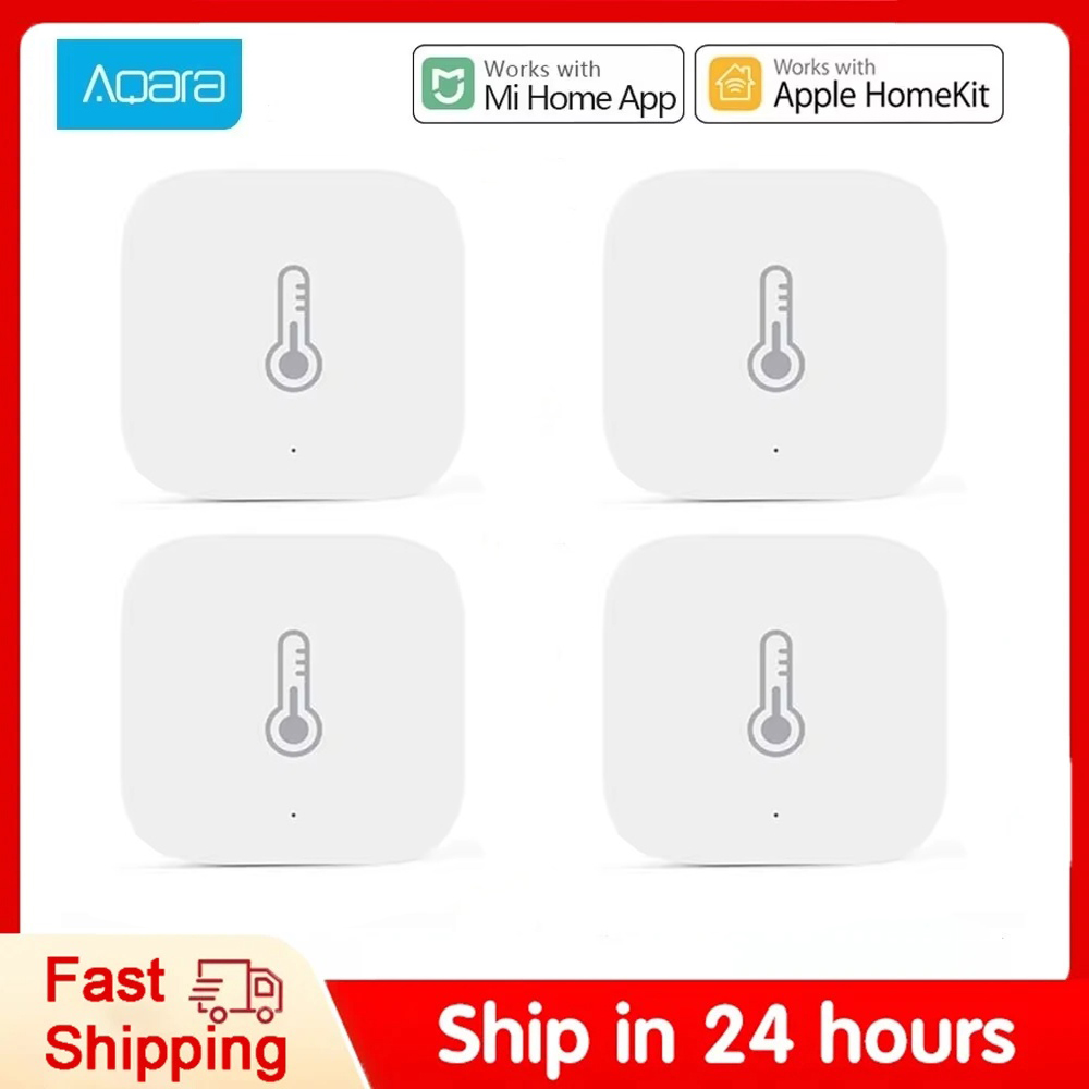 Smart Home Xiaomi App - Sensor Suhu Aqara Sensor Lingkungan Kelembaban