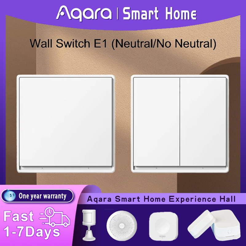 Smart Home Yeelight - Sakelar Dinding Aqara Asli Versi E1