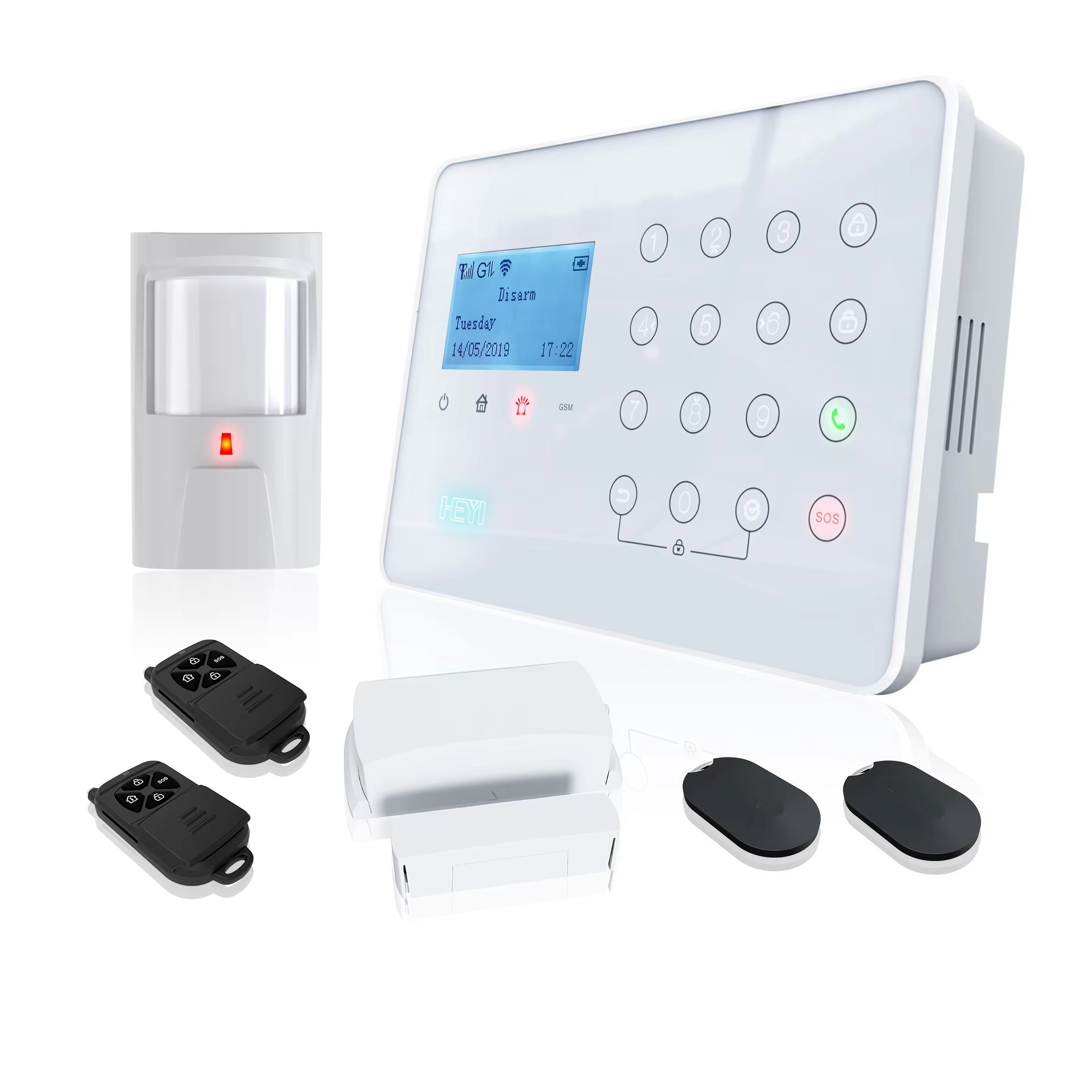 Pir Motion Sensor - Sistem Alarm Sistem Keamanan Nirkabel untuk