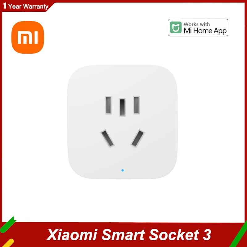 Smart Home Xiaomi App - Xiaomi Mijia soket cerdas 3 WIFI,