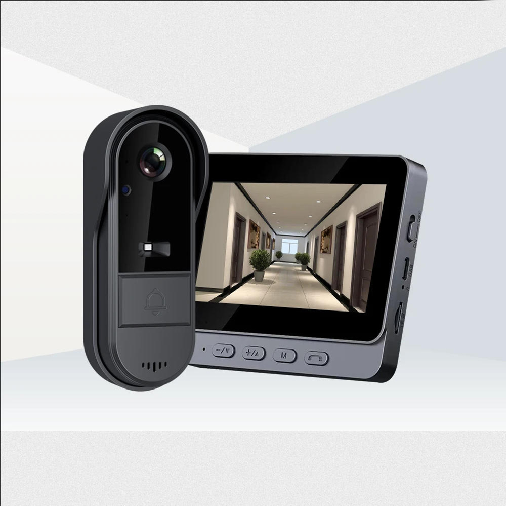 Sistem Kamera Pintu Pintar 2.4 - Smart Home Video Doorbell Installation ulasan dan harga