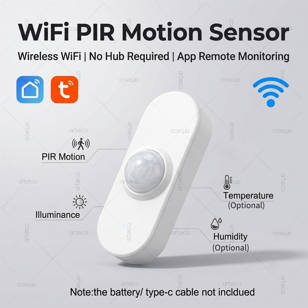 Tuya WiFi PIR Sensor Cerdas Ke - Pir Motion Sensor ulasan dan harga