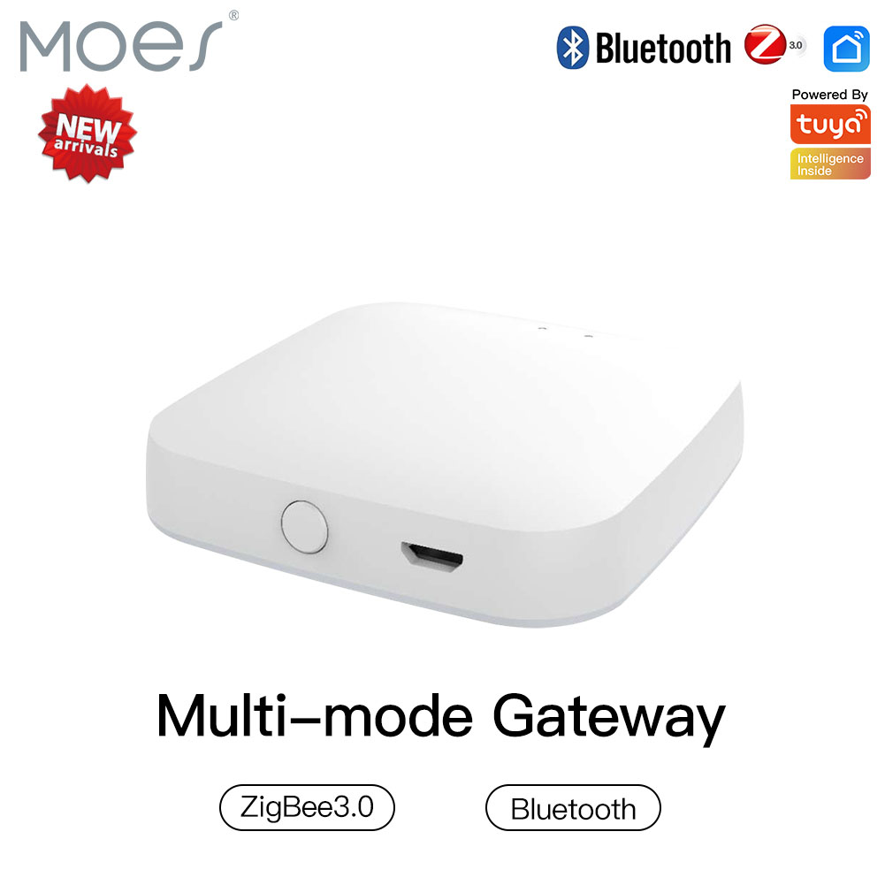 MOES Smart Gateway ZigBee Mult - Smart Home Hub Ikea ulasan dan harga