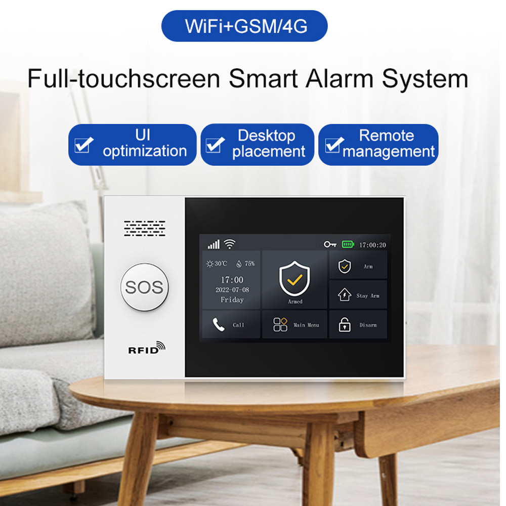 PGST107 4G Tuya Alarm Rumah Pi - Smart Home Package ulasan dan harga