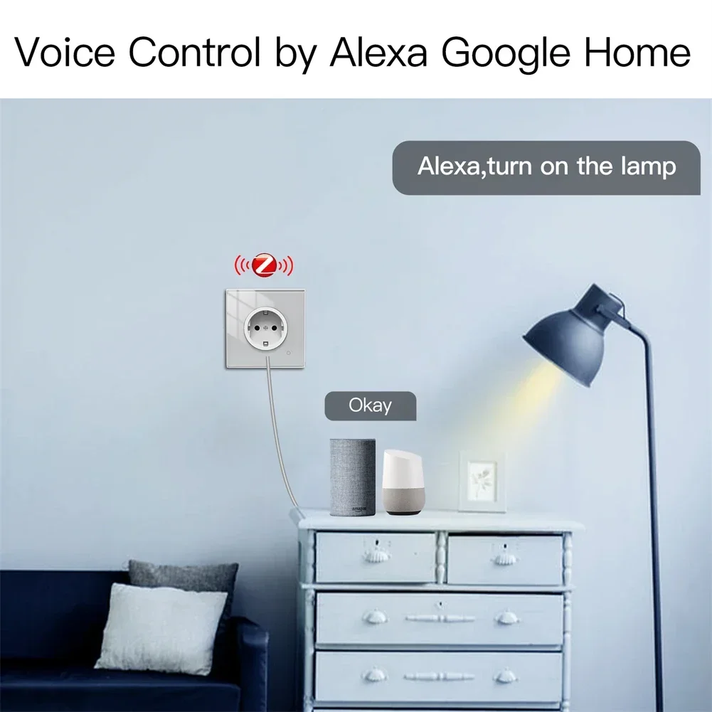 Moes ZigBee soket dinding, WIF - Smart Home Nest ulasan dan harga