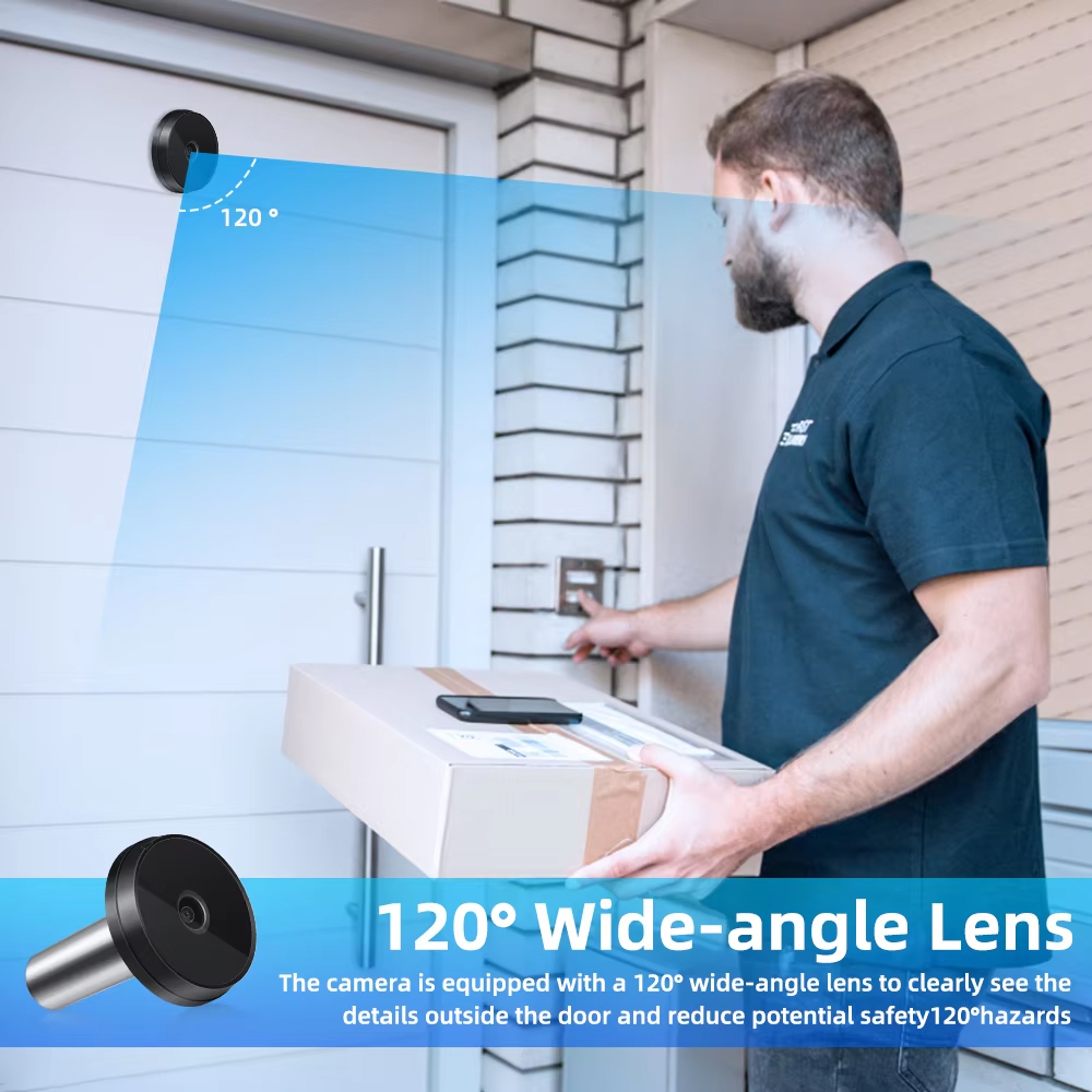 Hollarm Kamera Bel Pintu Nirka - Smart Home Battery Camera ulasan dan harga