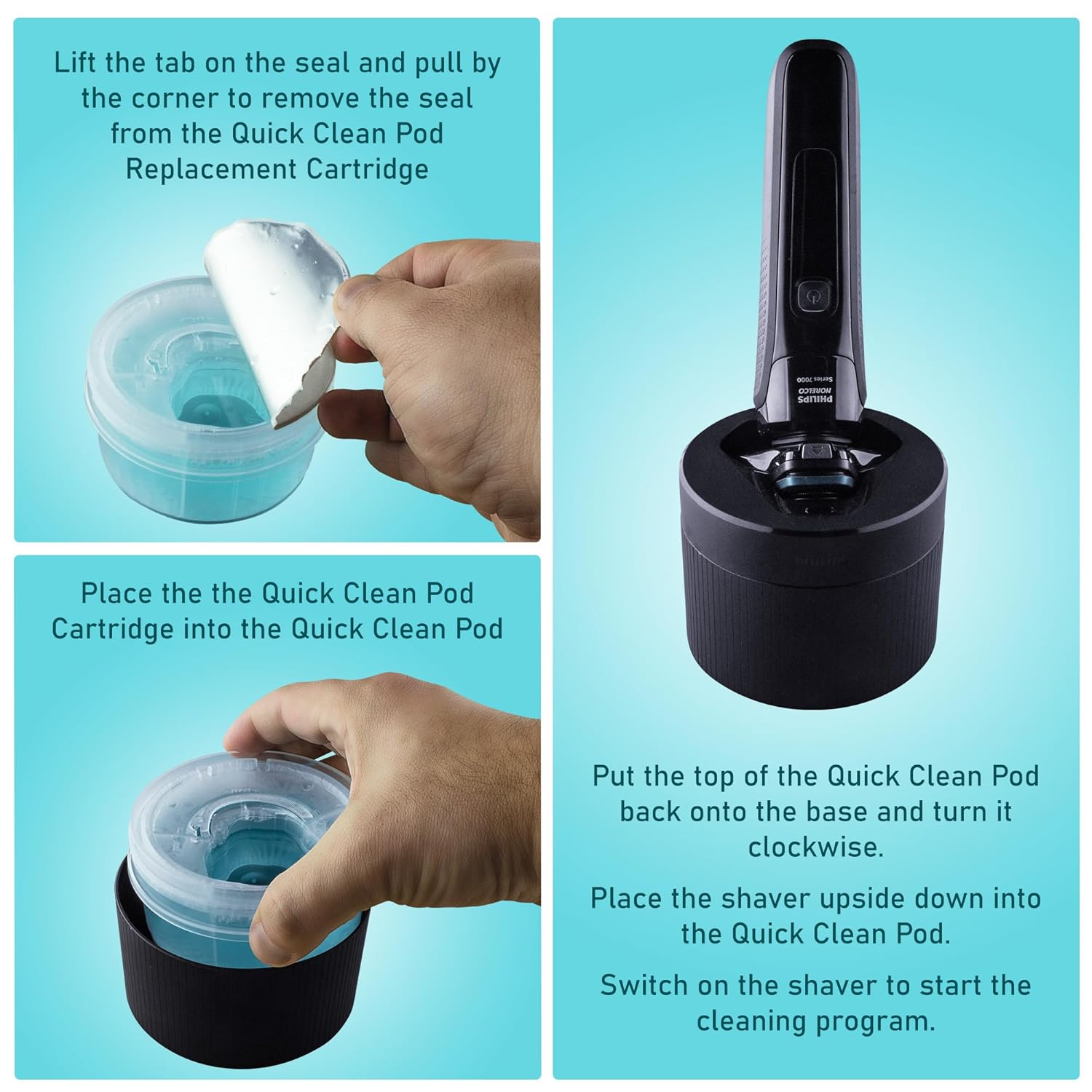 KVIFO 1/2/3 PCS Kartrid Pengga - Smart Home Philips ulasan dan harga