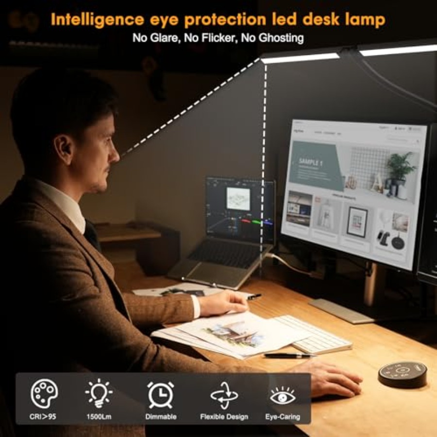 Lampu Meja LED untuk Kantor Ru - Smart Home Lighting ulasan dan harga