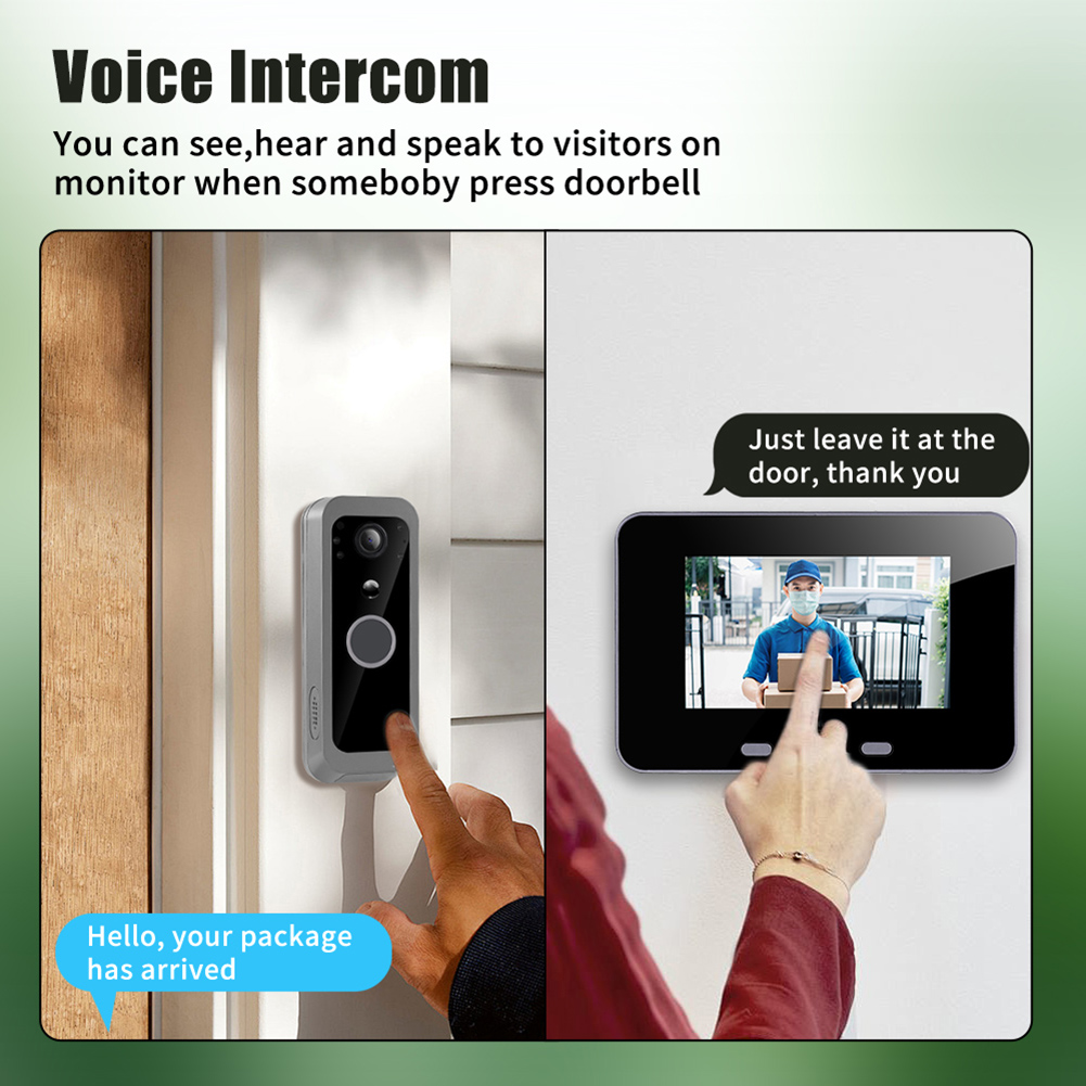 Bel Pintu Interkom Visual Nirk - Video Doorbell ulasan dan harga