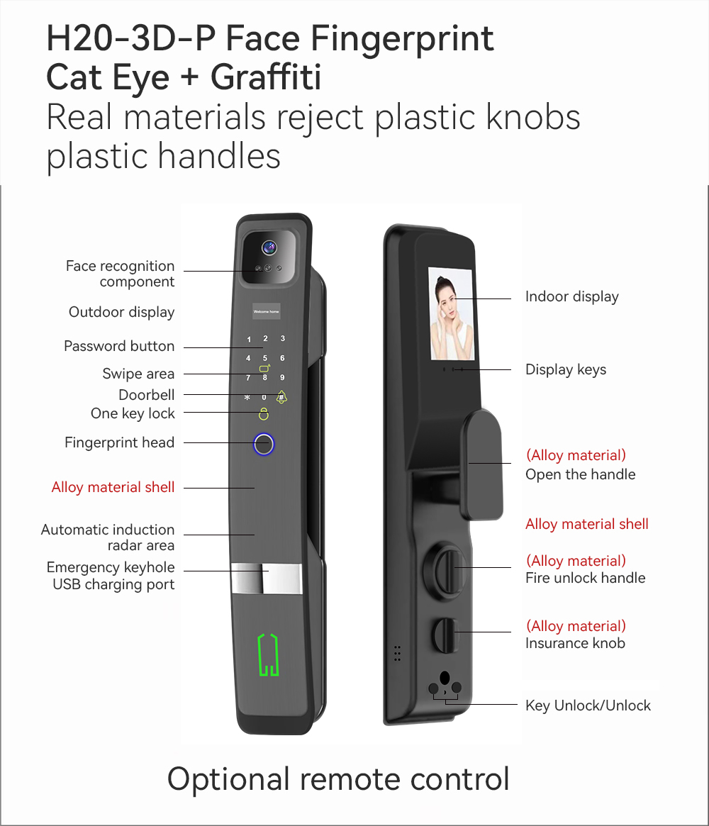 Kunci Pintu Pintar Tuya Wifi S - Video Doorbell ulasan dan harga