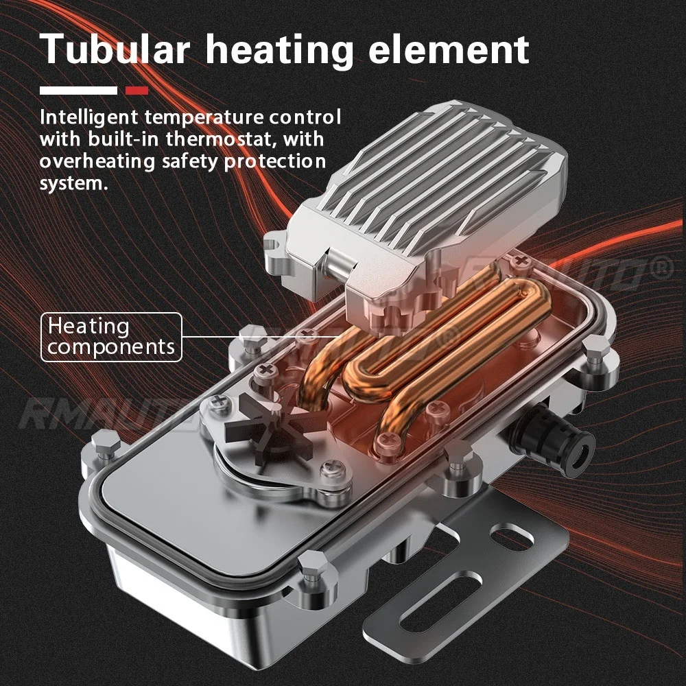 Pemanas mesin mobil 220V 3000W - Smart Home Hvac ulasan dan harga
