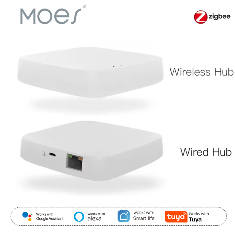 Moes Tuya ZigBee 3.0 Smart Gat - Smart Home Hub Ikea ulasan dan harga