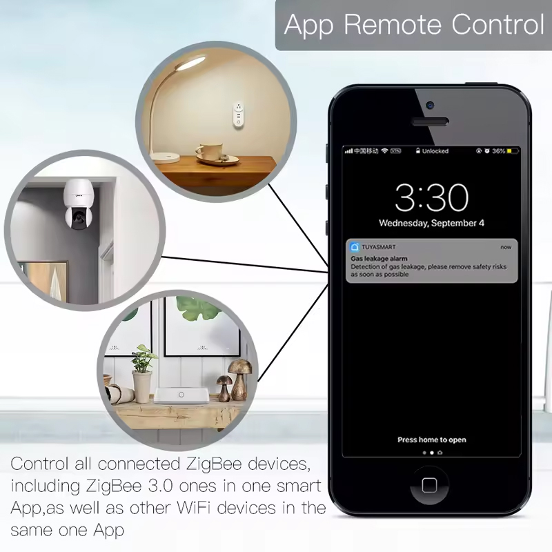Moes Tuya ZigBee 3.0 Smart Gat - Smart Home Hub Ikea ulasan dan harga
