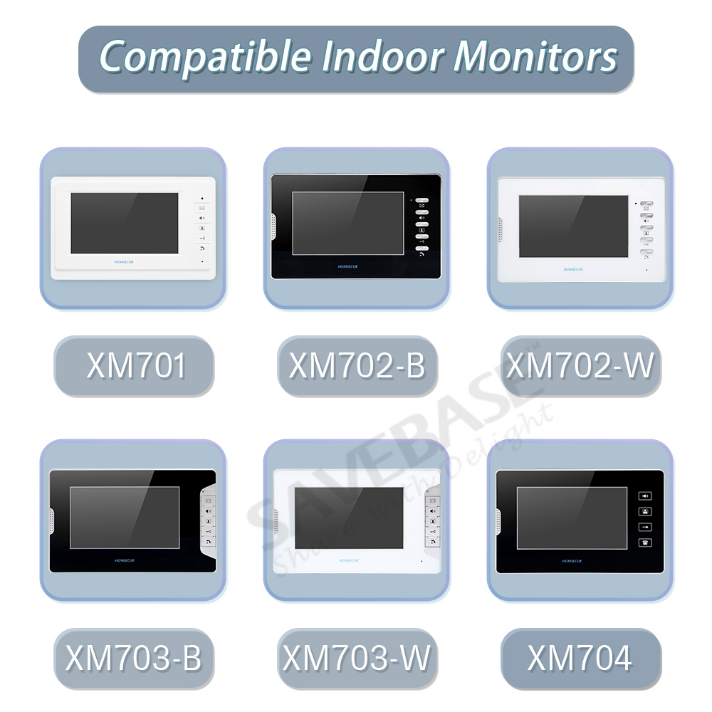 XC061-6 Kamera Bel Pintu Luar  - Video Doorbell ulasan dan harga