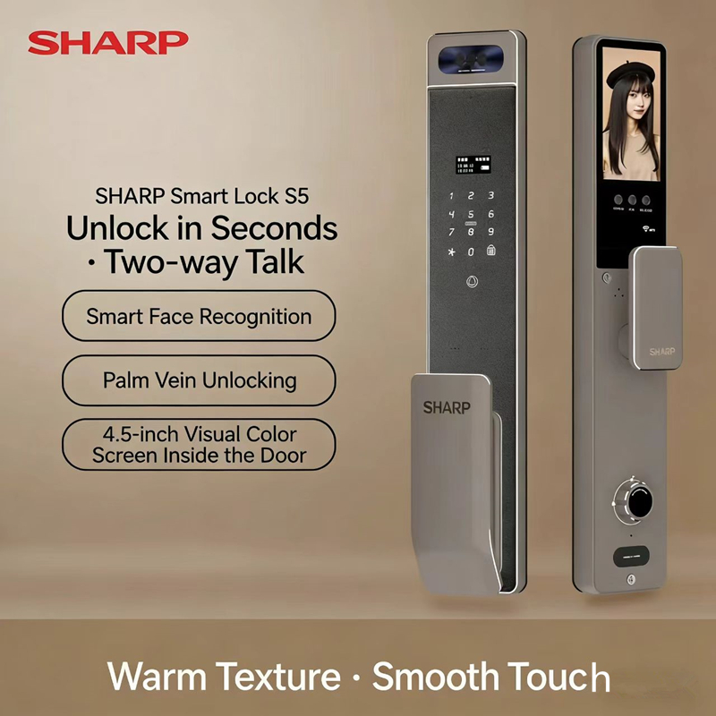 Sharp S5-FV Pengunci Pintar Ot - Smart Home Battery Camera ulasan dan harga