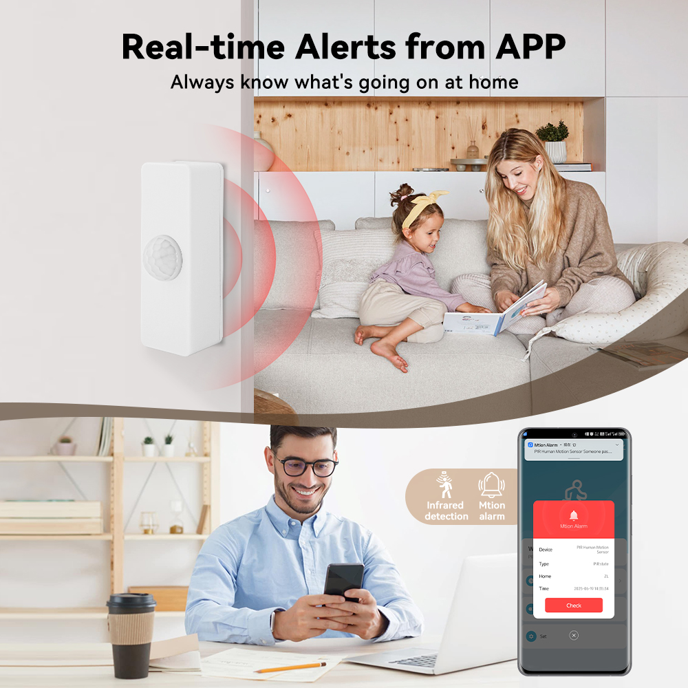 Tuya Smart PIR Sensor Gerak Ru - Pir Motion Sensor ulasan dan harga