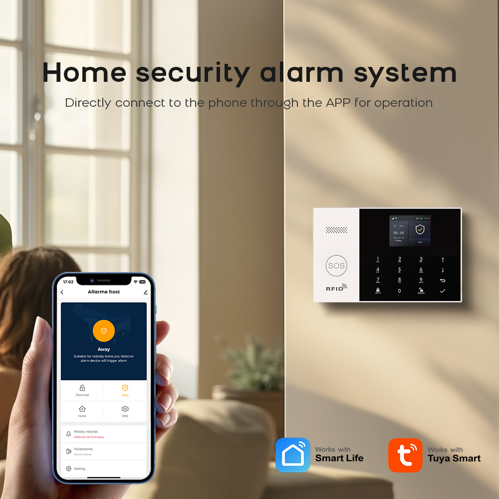 Alarm rumah nirkabel Alarme WI - Smart Home Package ulasan dan harga