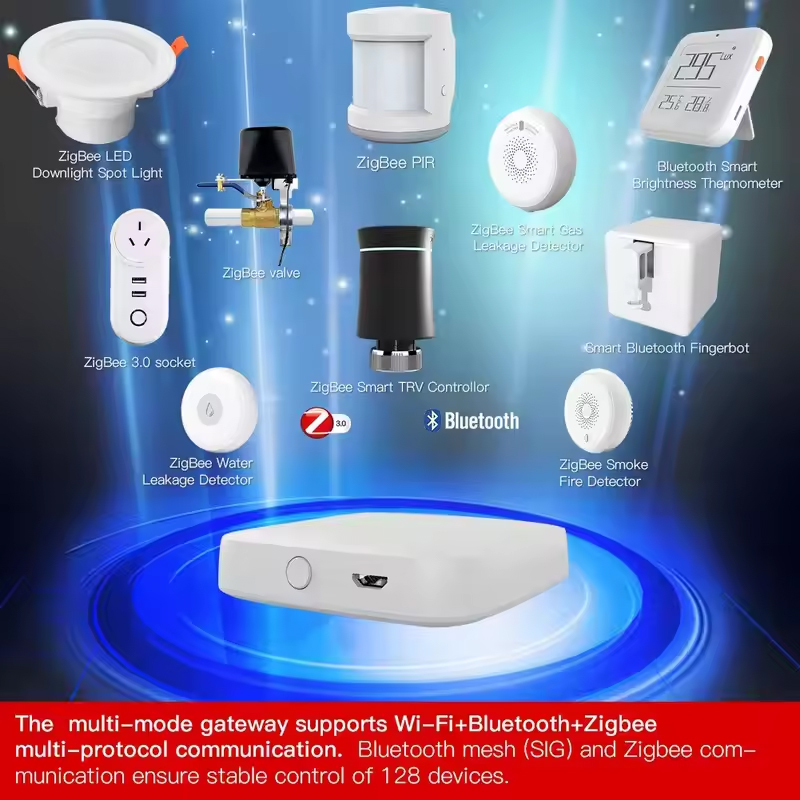 MOES Tuya ZigBee3.0 Smart Hub, - Smart Home Hub Ikea ulasan dan harga