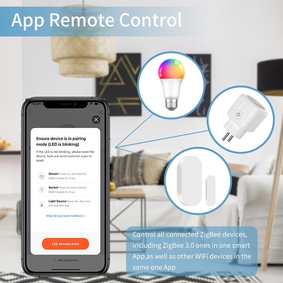 Tuya Smart Multi-Mode Gateway  - Smart Home Hub Ikea ulasan dan harga