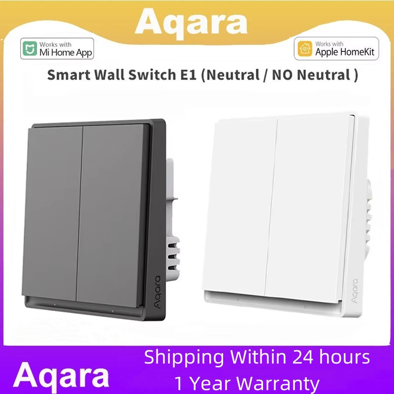 Aqara E1 Smart Wall Switch Zig - Smart Home Xiaomi App ulasan dan harga