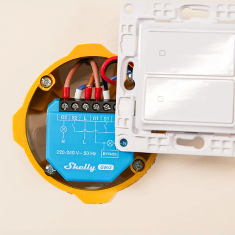 Sakelar Pintar Zigbee Shelly 2 - Smart Home Lighting ulasan dan harga
