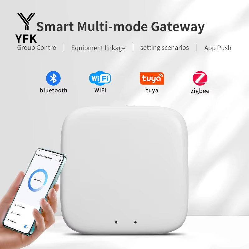 YFK Zigbee Gateway Hub Tuya Sm - Smart Home Hub Ikea ulasan dan harga