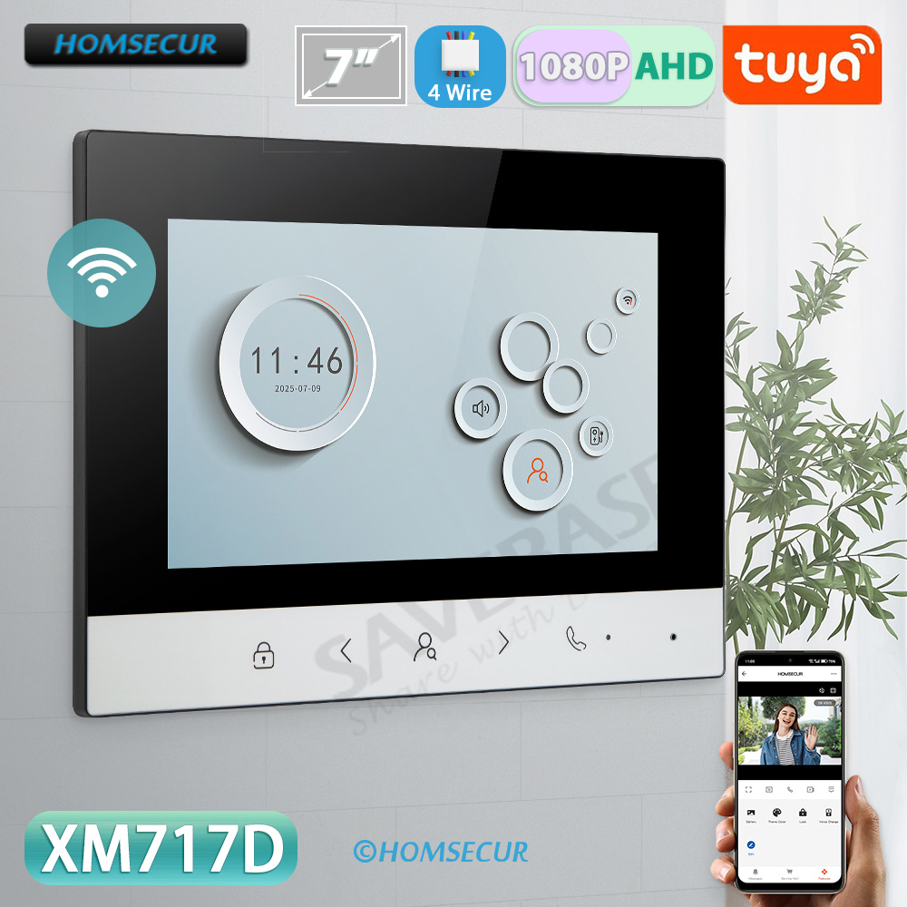 Monitor Dalam Ruangan Tuya Sma - Video Doorbell ulasan dan harga
