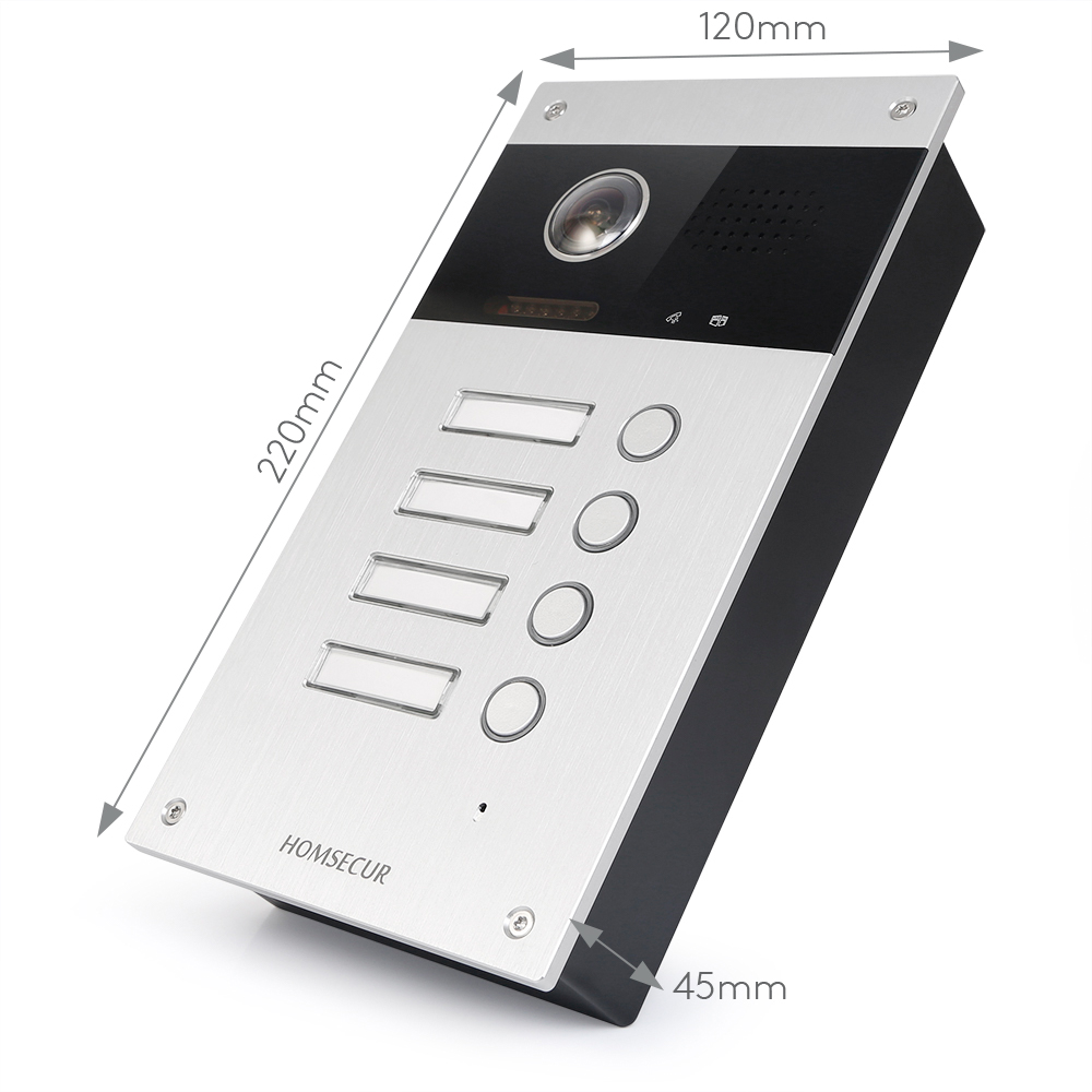 HOMSECUR 2 Kamera Bel Pintu Ka - Video Doorbell ulasan dan harga