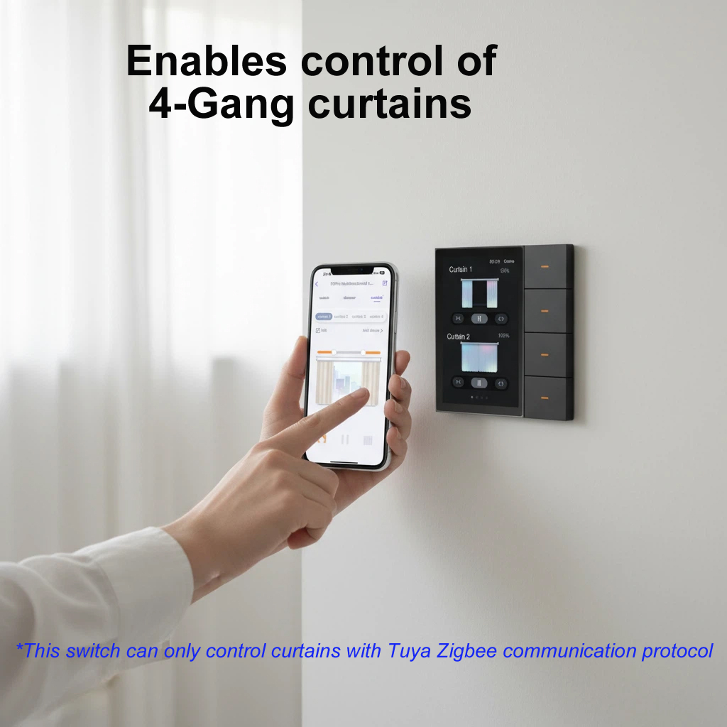 Panel Cerdas Tuya F3-pro ZigBe - Smart Home Security System ulasan dan harga