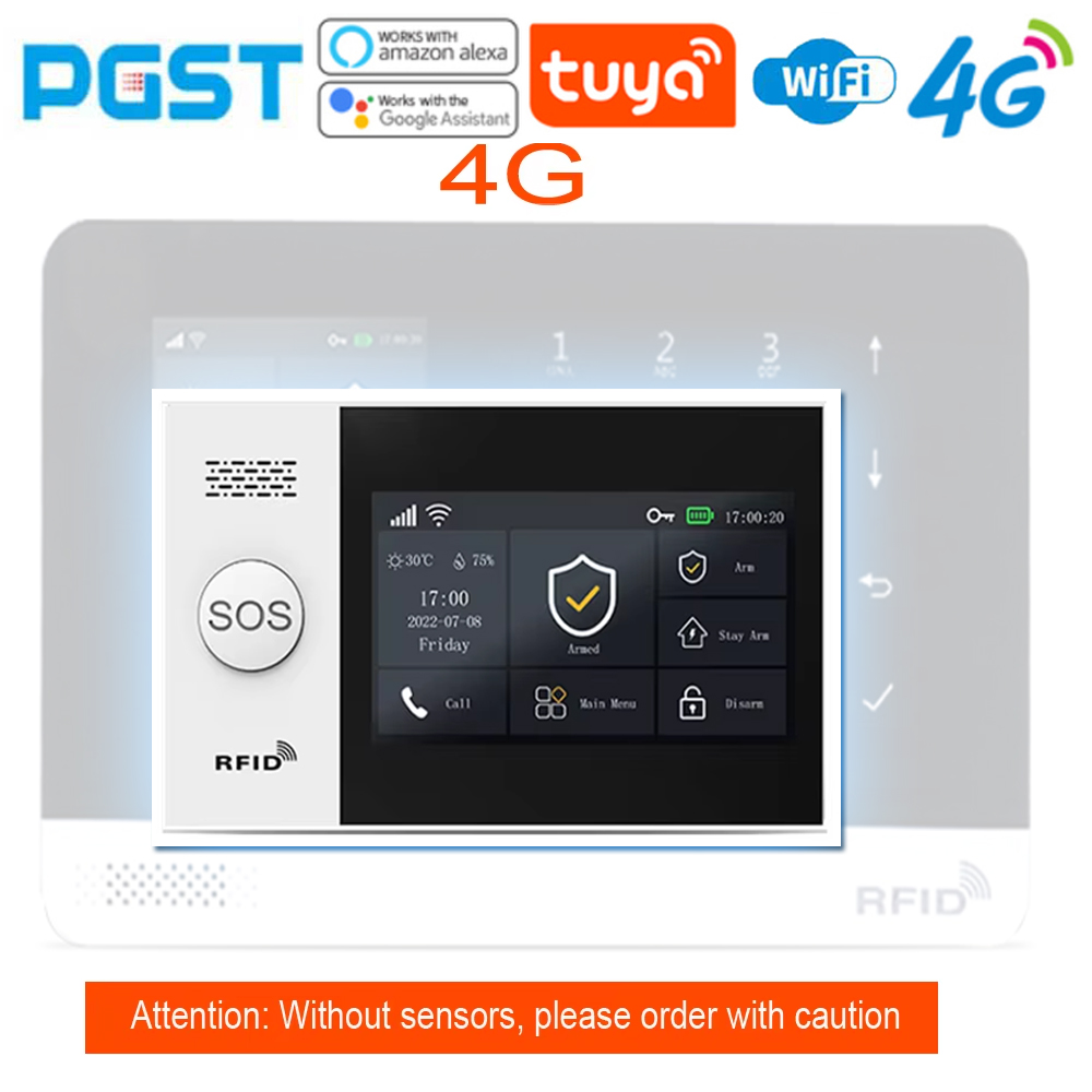 PG-107 Tuya 4G Home Security A - Smart Home Package ulasan dan harga