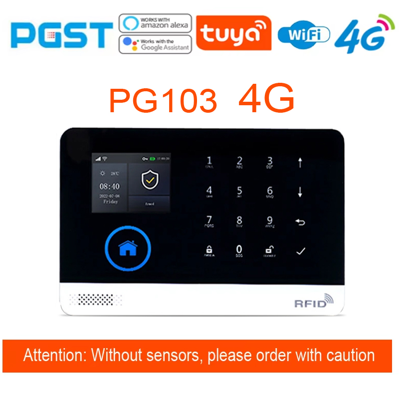 PG-107 Tuya 4G Home Security A - Smart Home Package ulasan dan harga