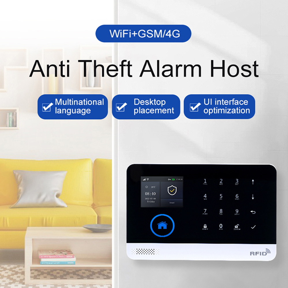 PG-107 Tuya 4G Home Security A - Smart Home Package ulasan dan harga