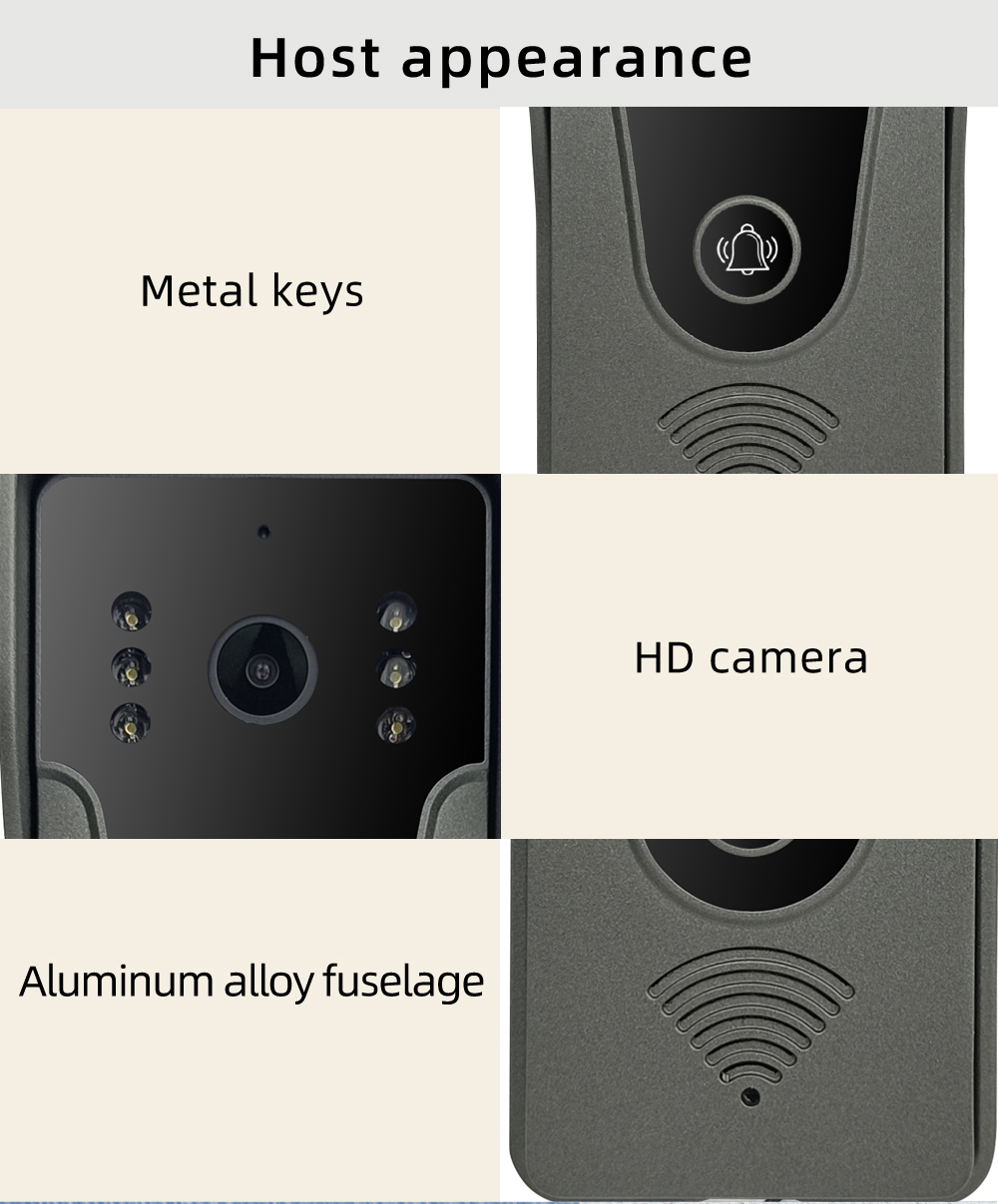 Hayway 4 kabel telepon pintu p - Video Doorbell ulasan dan harga