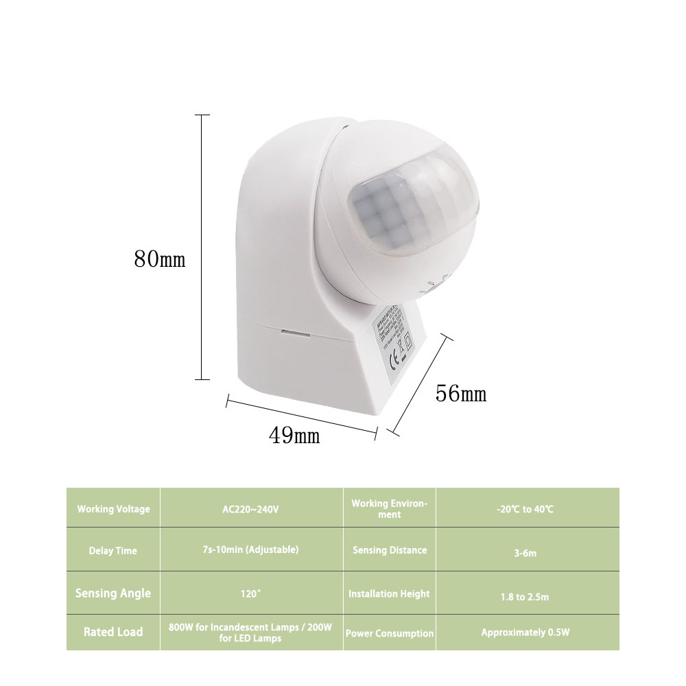 Sakelar Sensor Gerak PIR Infra - Pir Motion Sensor ulasan dan harga
