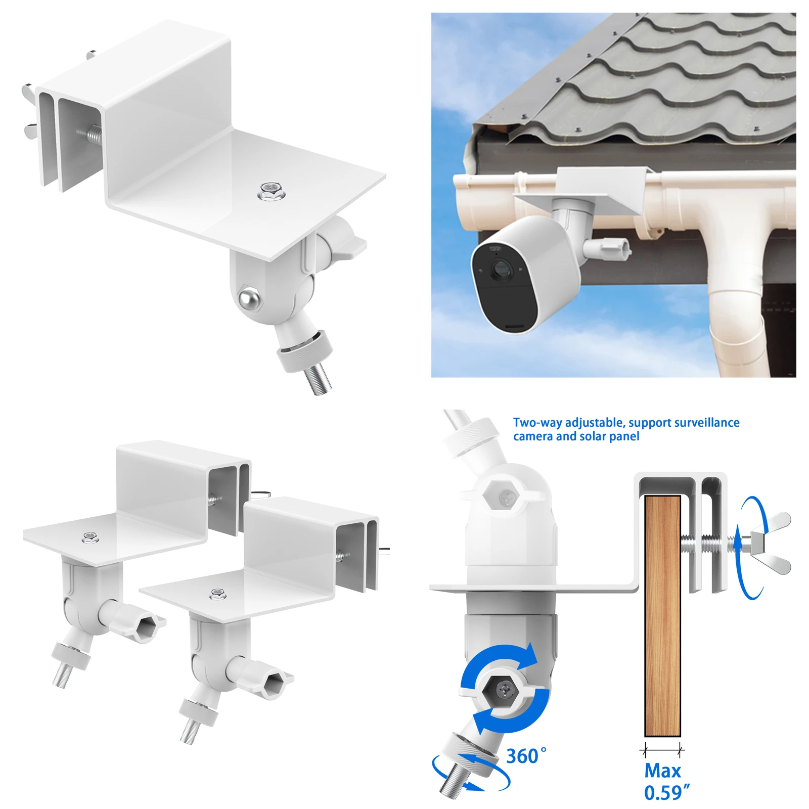 Dudukan Talang Air Tahan Cuaca - Video Doorbell ulasan dan harga