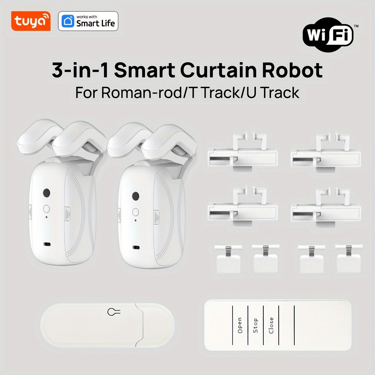 1/2 Buah Robot Tirai WiFi Pint - Smart Home Hub Ikea ulasan dan harga
