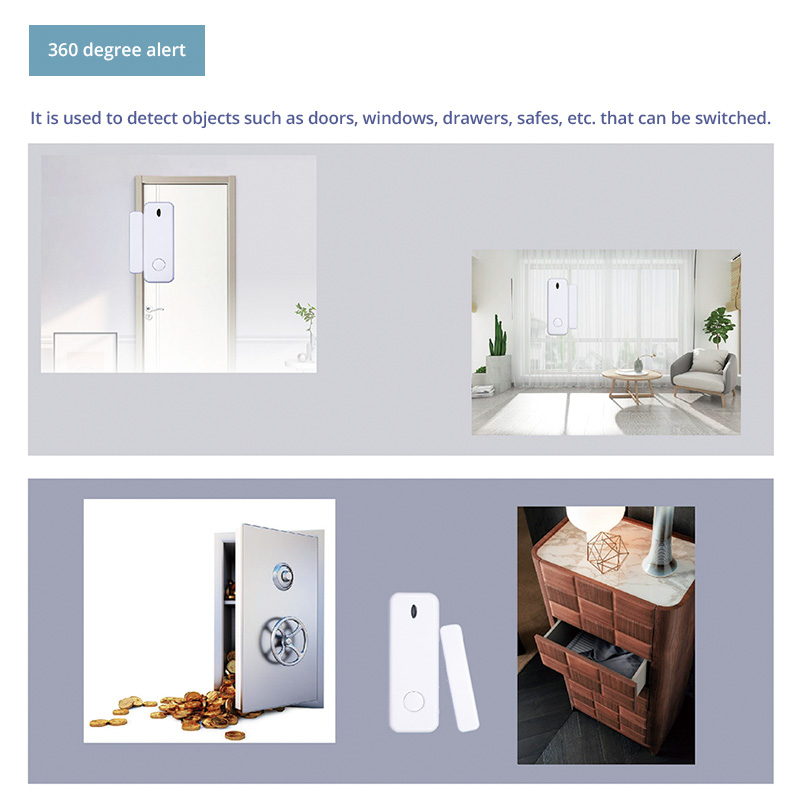 D10 Alarm Sensor Pintu Jendela - Smart Home Security System ulasan dan harga