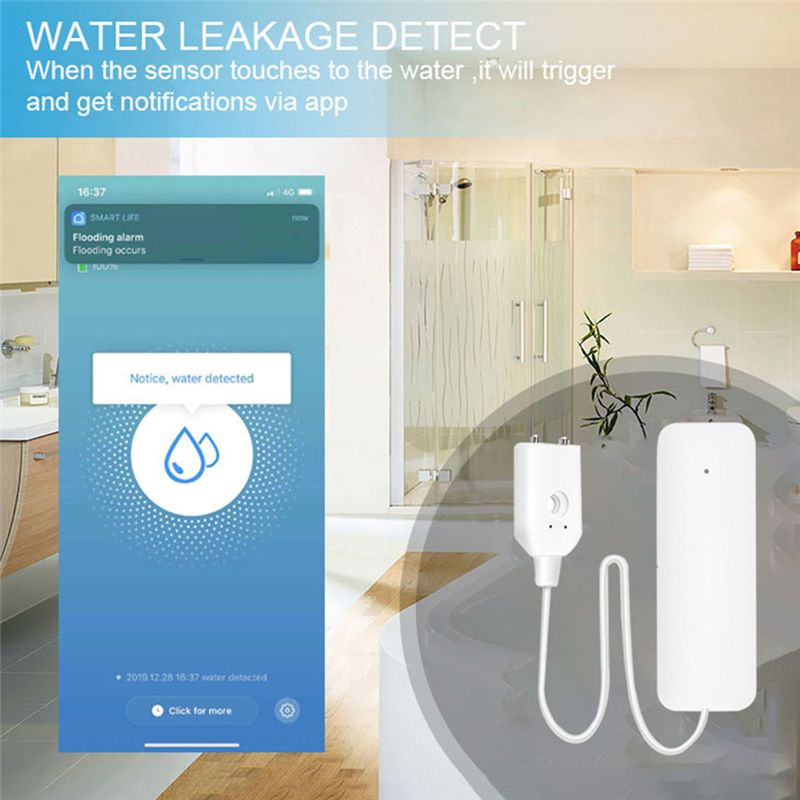 Y22A-Tuya Zigbee Sensor Level  - Smart Home Security System ulasan dan harga