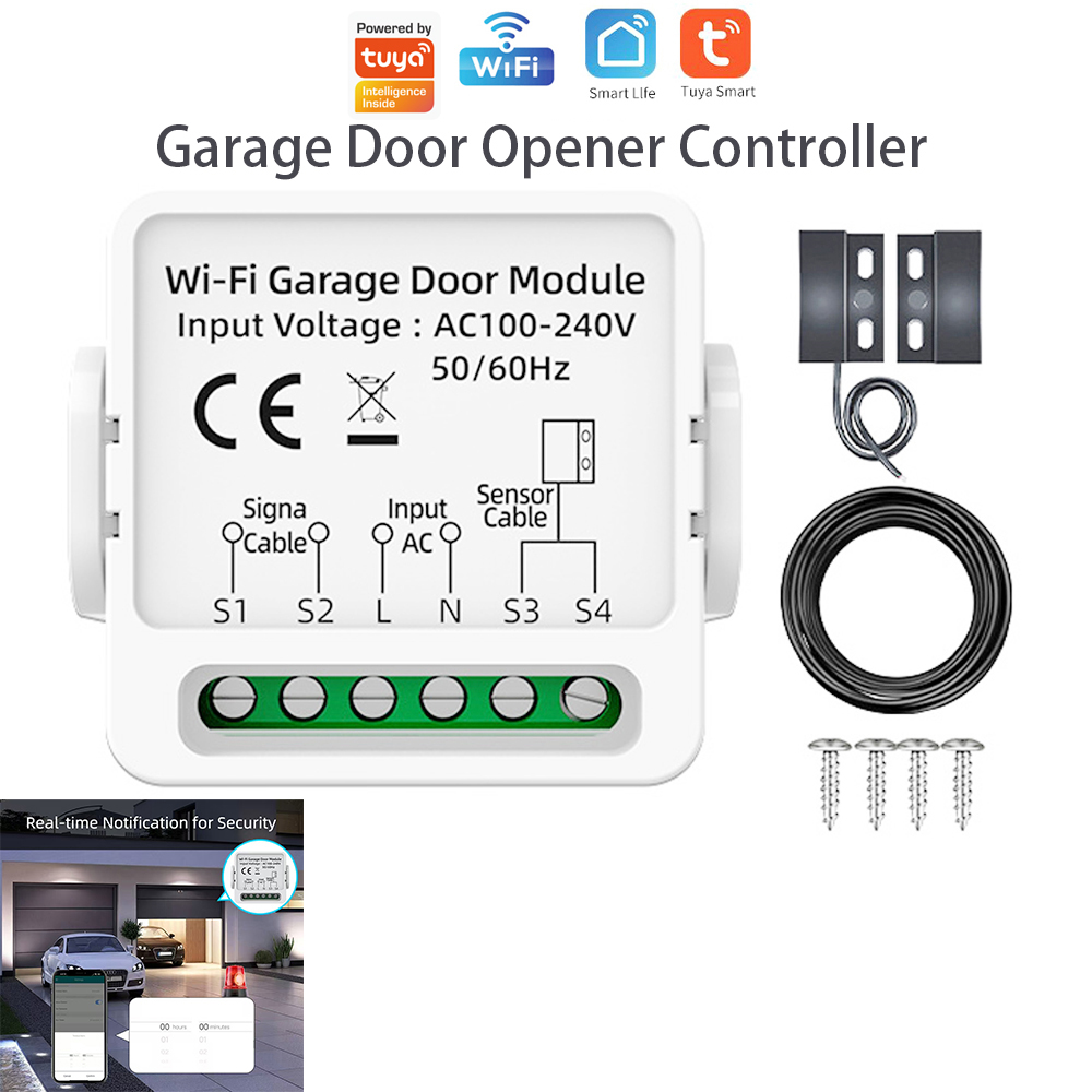 Pengontrol pintu garasi WiFi u - Smart Home Living ulasan dan harga